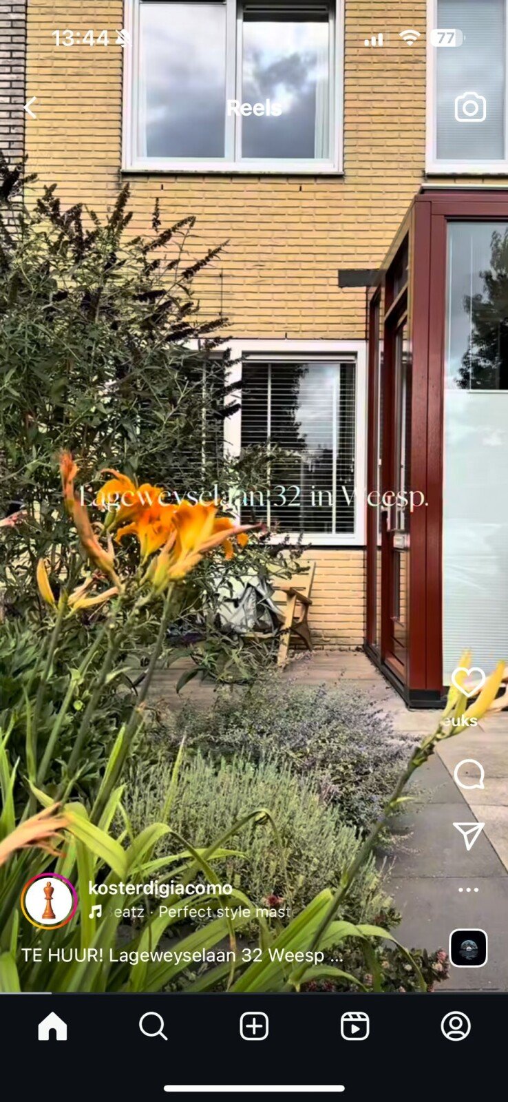 Woning aan de Lageweyselaan te Weesp
