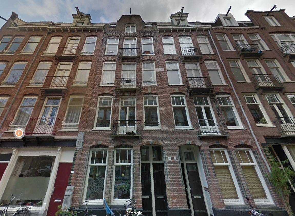 Woning aan de Wilhelminastraat te Amsterdam
