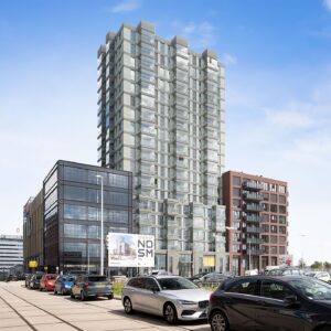 Woning aan de NDSM-straat te Amsterdam