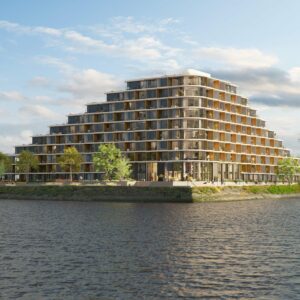 Woning aan de Pampuskade te Rotterdam