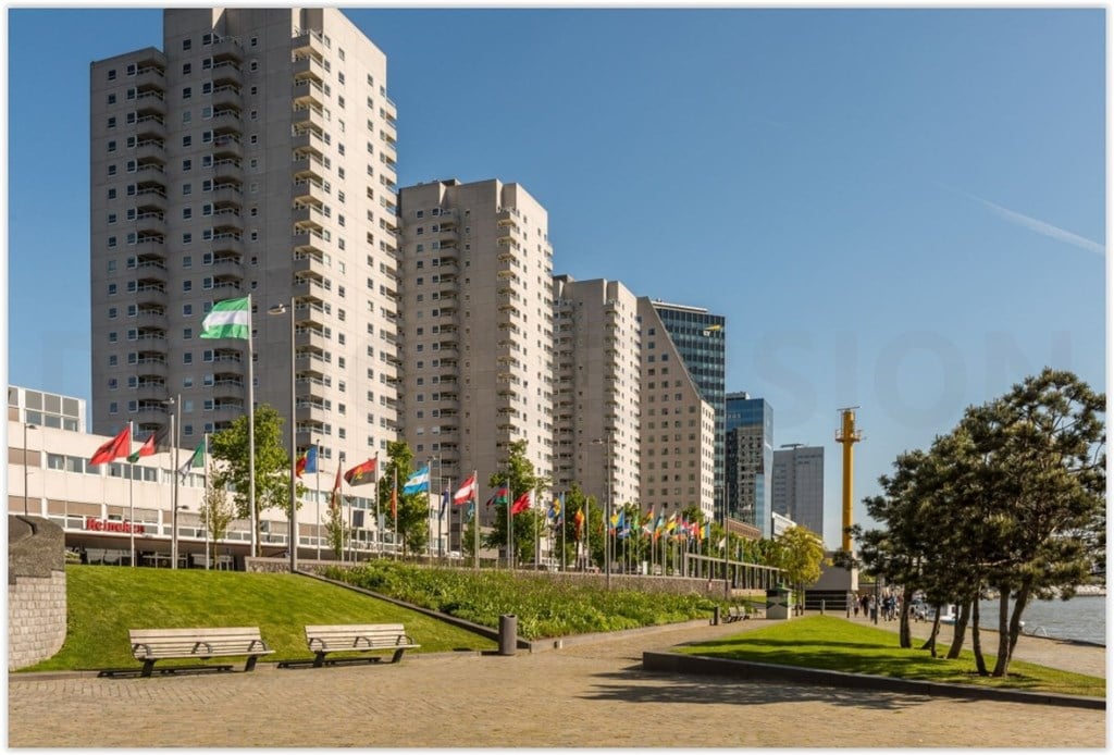 Woning aan de Boompjes te Rotterdam