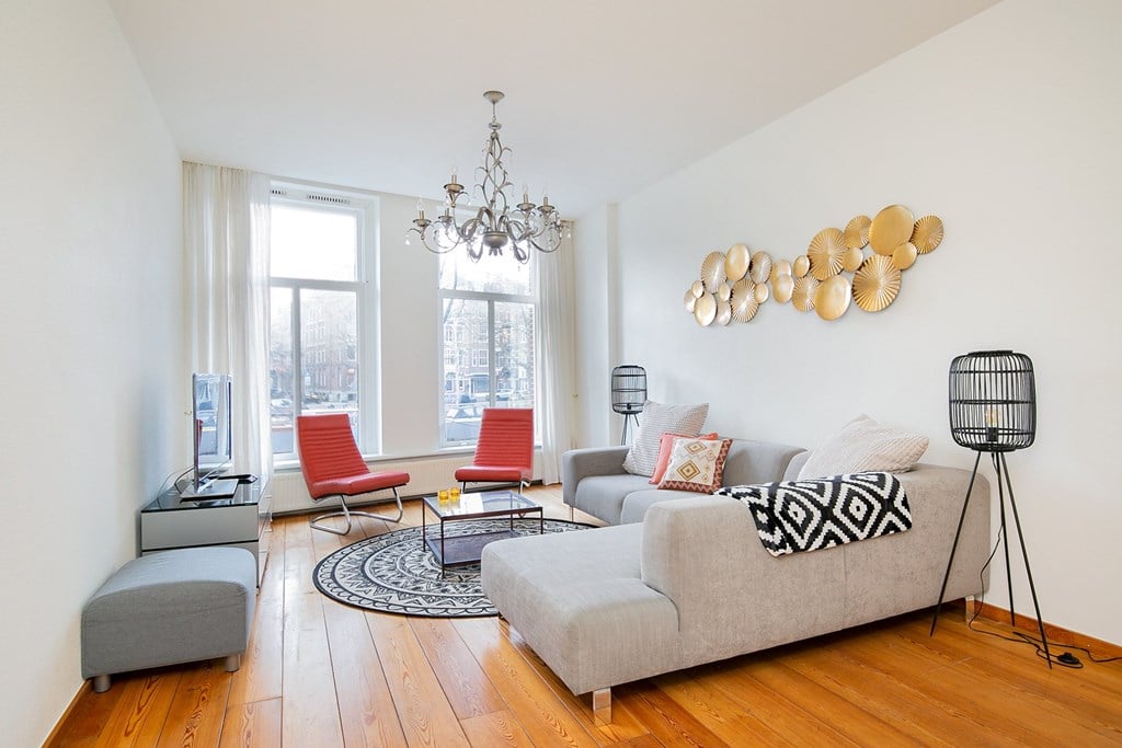 Woning aan de Leidsekade te Amsterdam