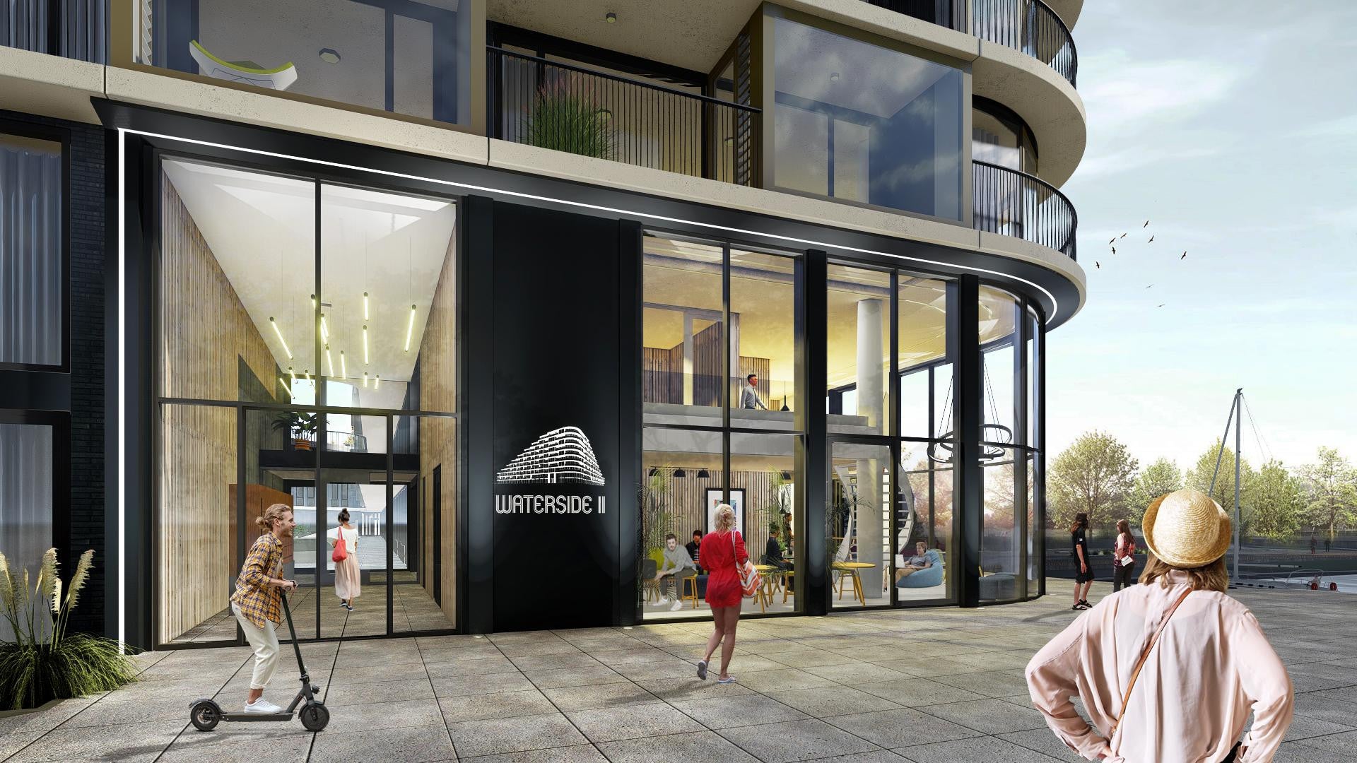 Woning aan de Pampuskade te Rotterdam