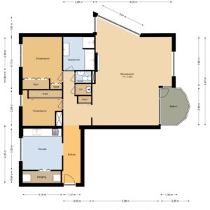 Woning aan de Krooswijkhof te Amsterdam