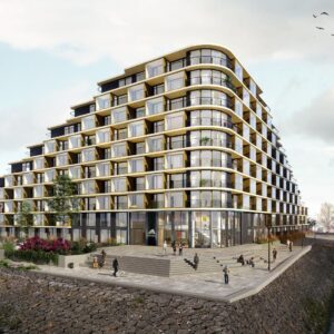 Woning aan de Pampuskade te Rotterdam