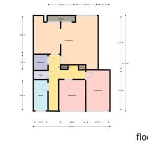 Woning aan de Heuvelstraat te Tilburg