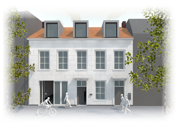 Woning aan de Karnemelkstraat te Breda