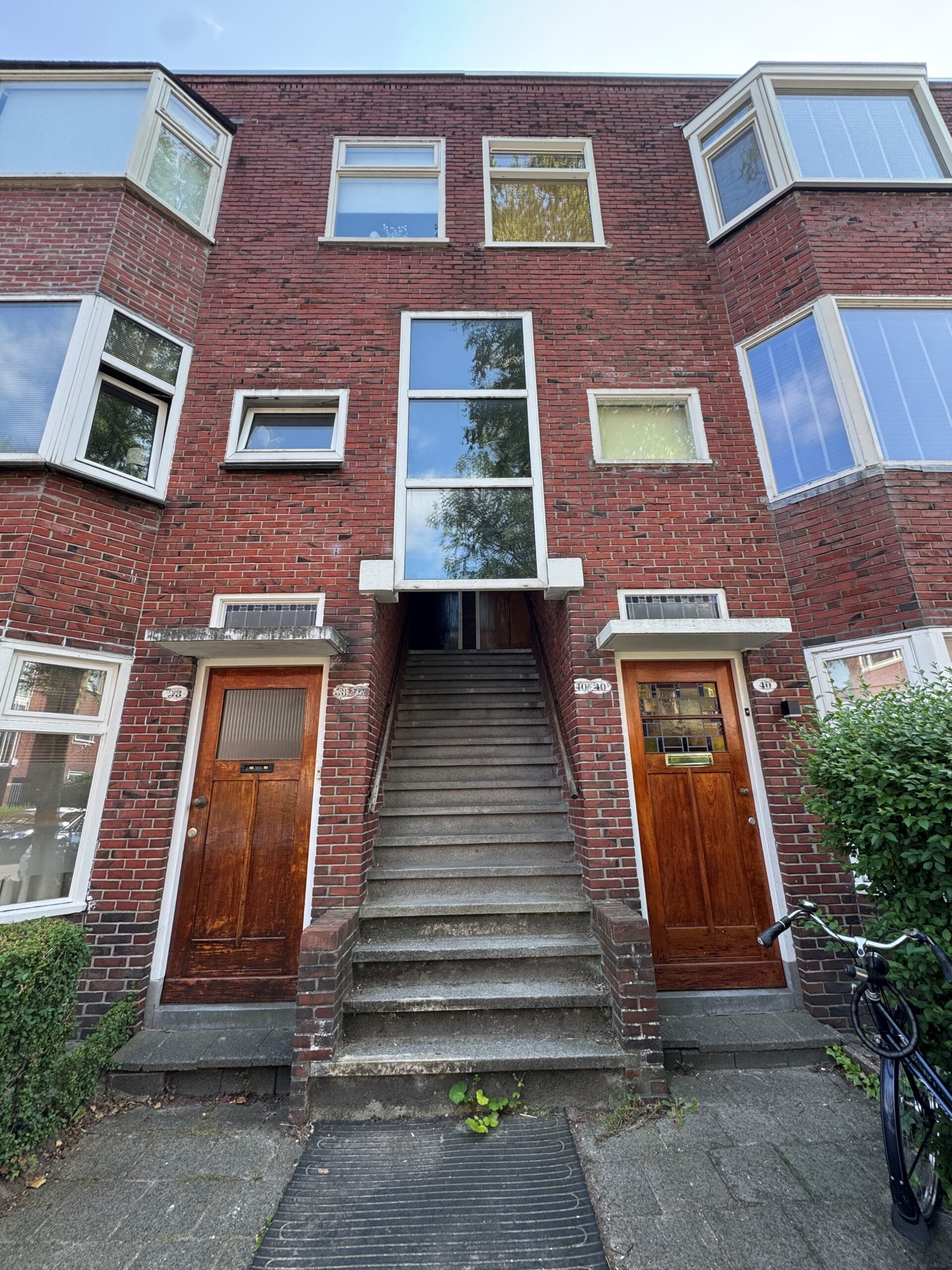 Woning aan de Mozartstraat te Groningen