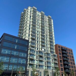 Woning aan de NDSM-straat te Amsterdam