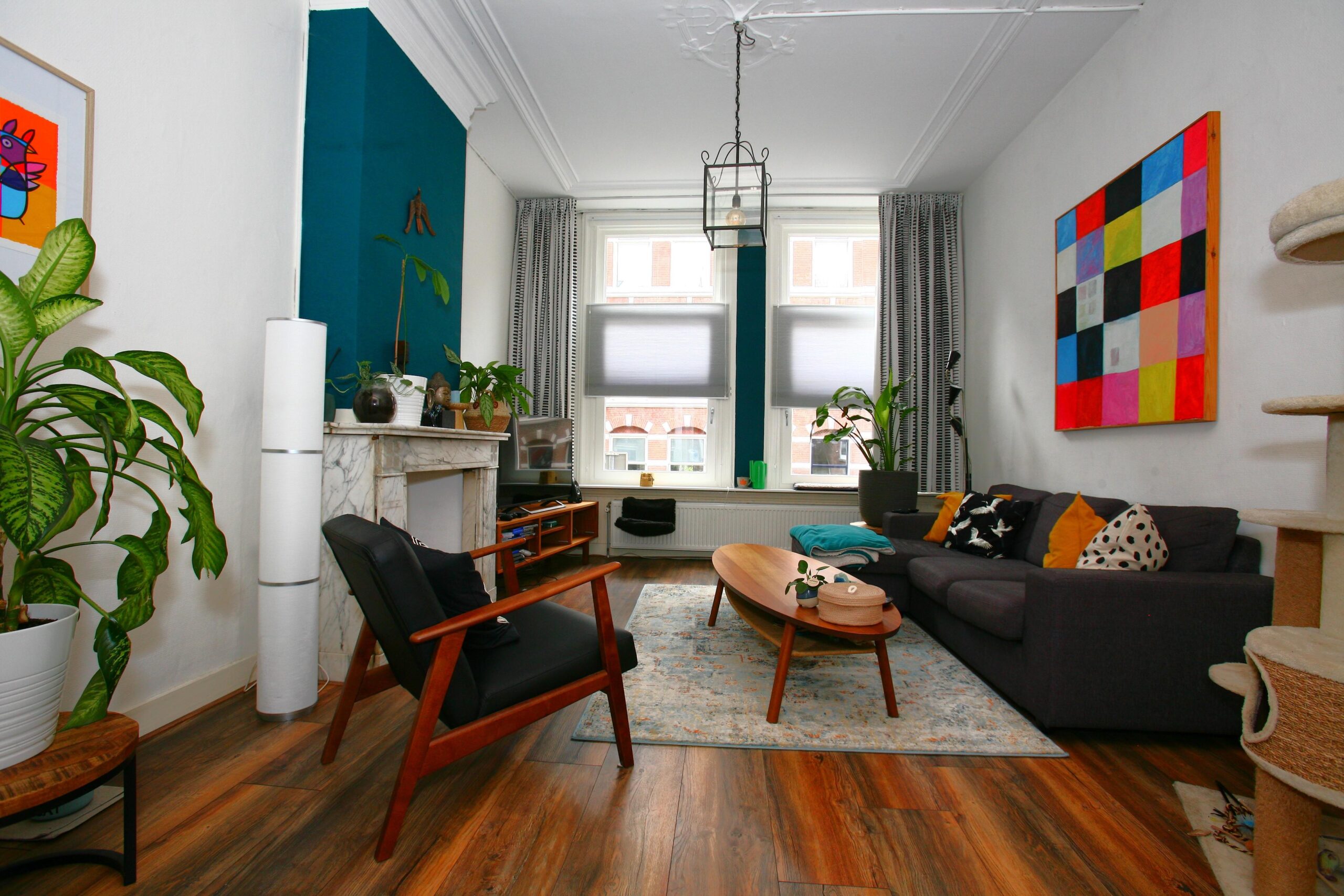 Woning aan de Obrechtstraat te Den Haag