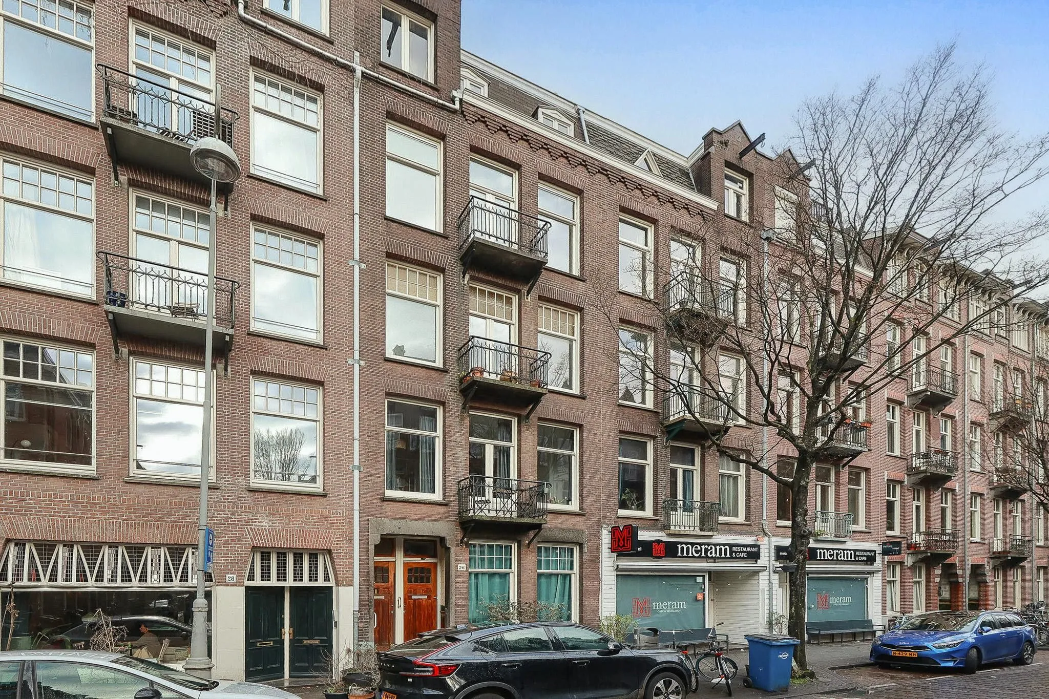 Woning aan de Pretoriusstraat te Amsterdam