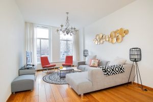 Woning aan de Leidsekade te Amsterdam