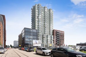 Woning aan de NDSM-straat te Amsterdam
