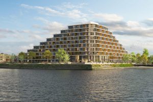 Woning aan de Pampuskade te Rotterdam