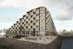 Woning aan de Pampuskade te Rotterdam